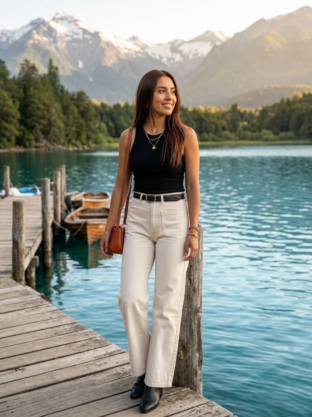 NWT NILI LOTAN florence pant in stone Sz 8